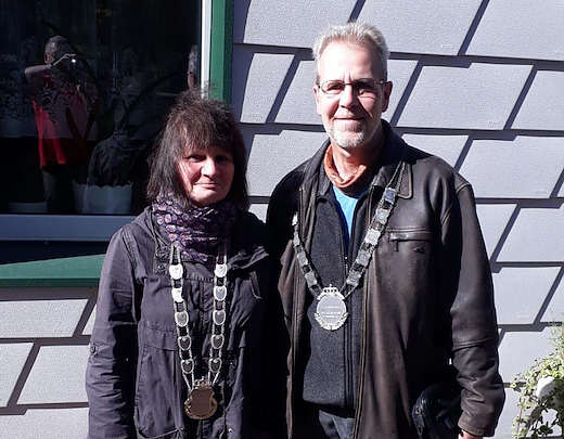 Bianca Thiel und Torsten M&uuml;ller sind das diesj&auml;hrige Kreisk&ouml;nigsch&uuml;tzenpaar (Foto: Angelika Engler )