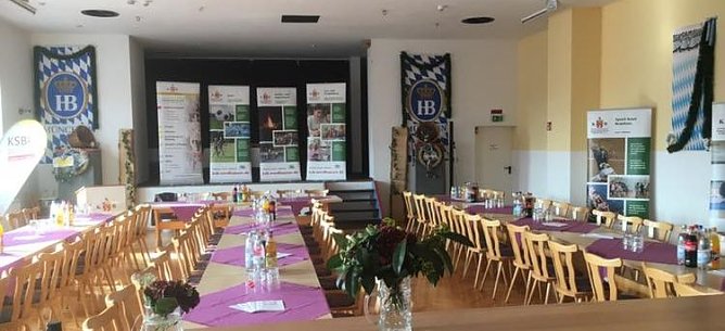 Blick in den noch leeren Tagungsraum (Foto: KSB Nordhausen)