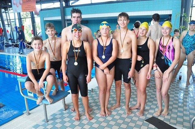 Nordh&auml;user Nachwuchsschwimmer bew&auml;hren sich in Gotha (Foto: SVN 90 e.V.)