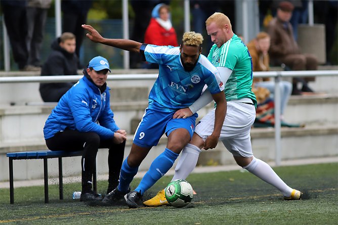 In der Oberliga klare Kante zeigen - Pierre Merkel (Foto: M. Liedke)