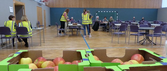 Nicht einmal zehn Personen nahmen das Angebot in Nordhausen-Ost an (Foto: nnz)