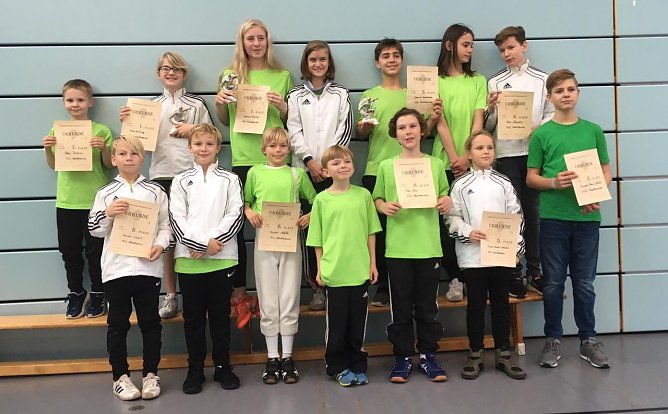 Erfolgreiche Nordh&auml;user Fechter (Foto: privat)