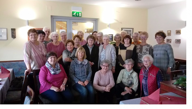 Vor kurzer Zeit fand das 4. Treffen der ehemaligen Kolleginnen der Th&uuml;ringer Landesfinanzdirektion Abt. Bez&uuml;ge Nordhausen statt (Foto: privat)