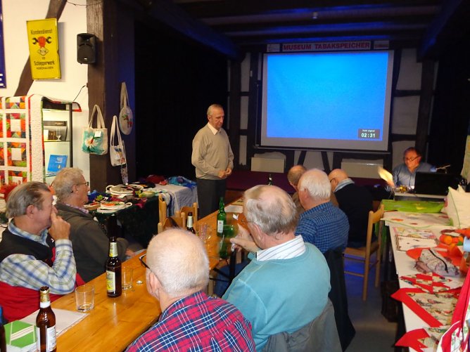 Vortrag im Tabakspeicher (Foto: Georg Backhaus)