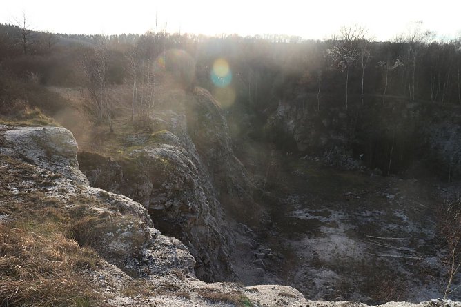 Gipskarst zwischen Petersdorf und R&uuml;digsdorf (Foto: Archiv)