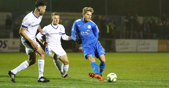 Auch Beil konnte bislang die Abwehr der Berliner nicht knacken (Foto: Bernd Peter)