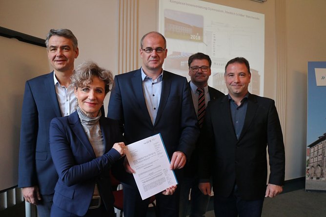 6,4 Mio. Euro f&uuml;r die Sanierung des Schiller-Gymnasiums (Foto: Angelo Glashagel)