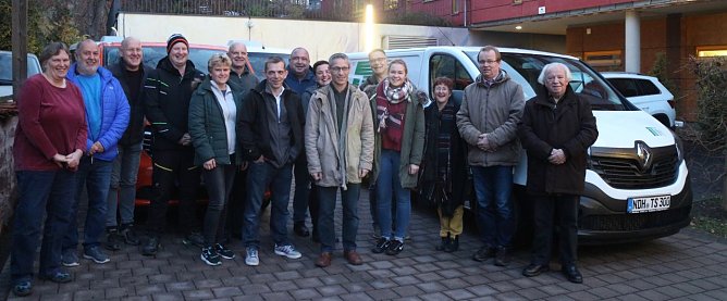 Hilfstransport nach Mediasch gestartet (Foto: Angelo Glashagel)