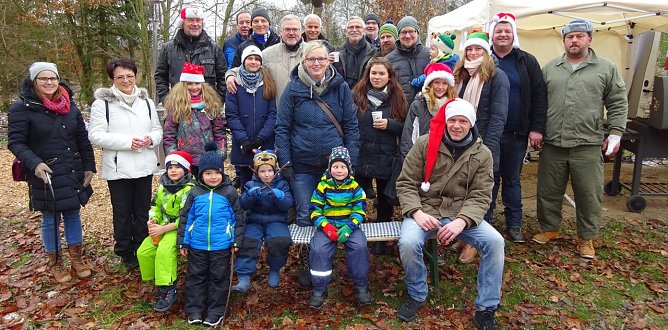 Weihnachtsbaumschlagen der CDU (Foto: privat)