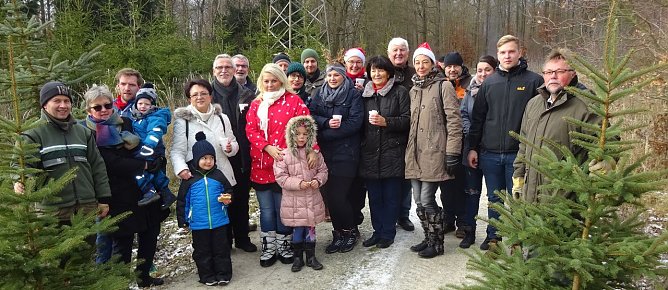 Weihnachtsbaumschlagen der CDU (Foto: privat)