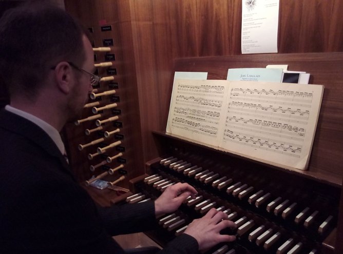 Orgelfeuerwerk in St. Blasii (Foto: Regina Englert) Orgelfeuerwerk in St. Blasii (Foto: Regina Englert)
