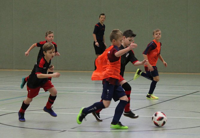 E-Junioren im Hallencup 2019 (Foto: Karl-Heinz Herrmann)