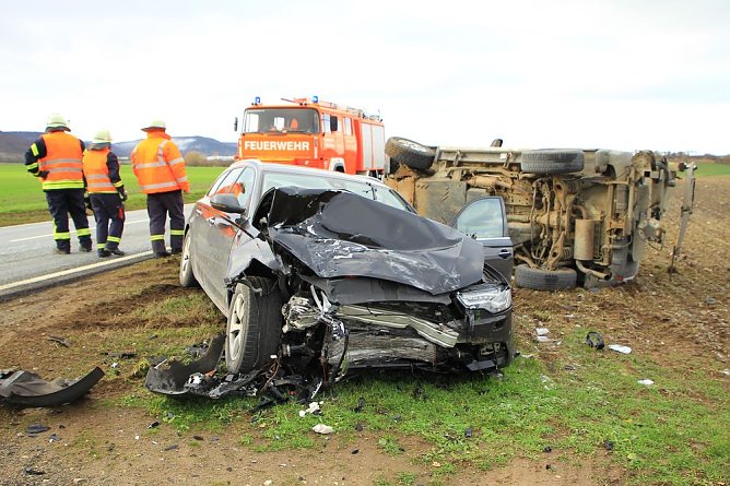 Hier krachte es erheblich (Foto: Silvio Dietzel) Hier krachte es erheblich (Foto: Silvio Dietzel)
