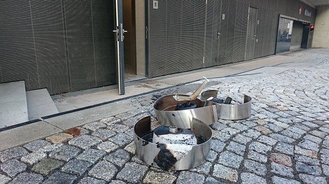 Feuerwehreinsatz am B&uuml;rgerhaus (Foto: Angelo Glashagel)