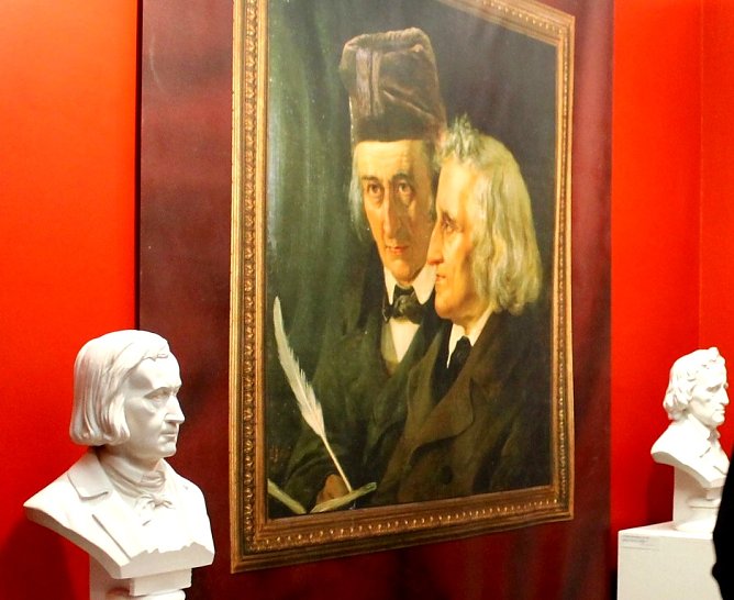 Im Kunsthaus Meyenburg sind zurzeit die Br&uuml;der Grimm zu Gast. (Foto: Pressestelle Stadt Nordhausen)