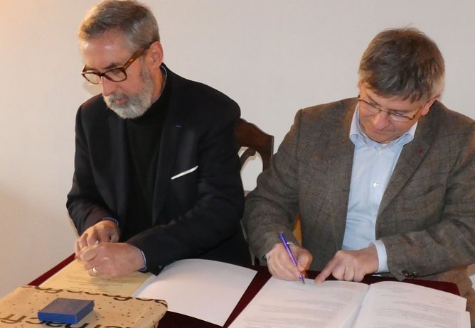 Deutsch-franz&ouml;sische Schulpartnerschaft besiegelt (Foto: privat)