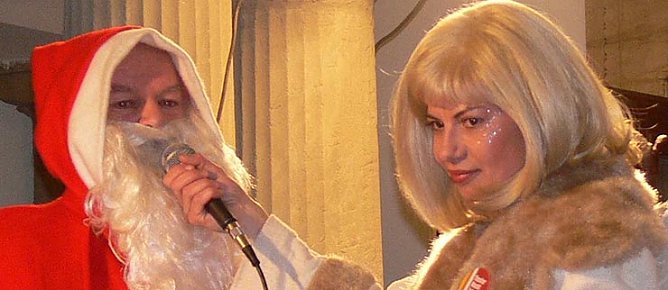 Weihnachtsmann, Engel (Foto: theater)