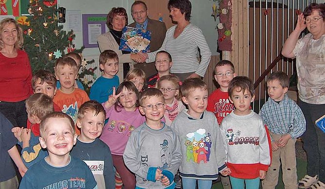 Freude bei den kleinen Sollstedtern (Foto: nnz)