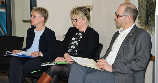 Diskussion zur Pflegesituation in Nordth&uuml;ringen. (Foto: Karl-Heinz Herrmann)