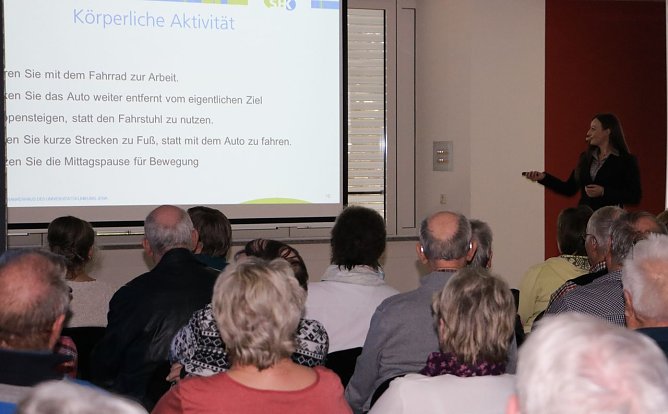 Das Interesse an Informationen war gro&szlig; (Foto: S&uuml;dharz Klinikum)