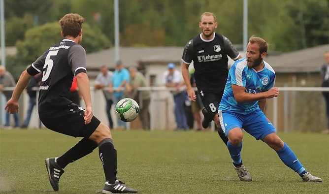 Im Hinspiel "sailerte" es zweimal! (Foto: M. Liedke)