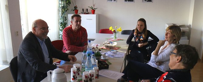 Die Spitze der Nordh&auml;user SPD stellte heute ihr Programm f&uuml;r die kommenden f&uuml;nf Jahre vor (Foto: Angelo Glashagel)