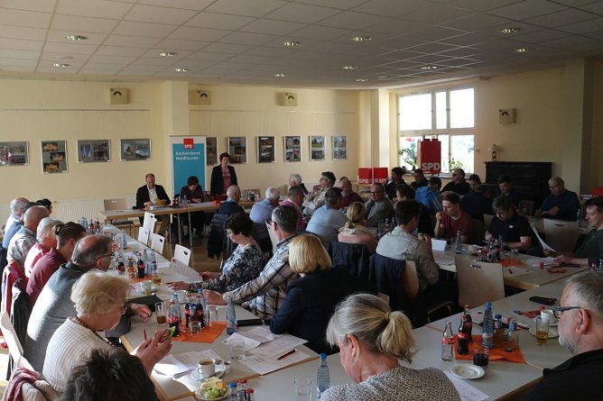 40 Stimmberechtigte Mitglieder waren zur Wahl gekommen (Foto: Angelo Glashagel)