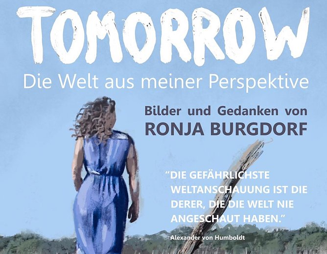 "Tomorrow - die Welt aus meiner Perspektive" - Ausstellung in der Stadtbibliothek (Foto: vgf)