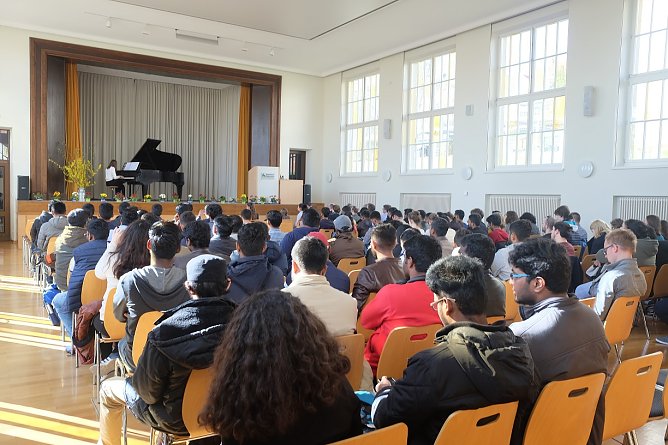 Immatrikulationsfeier an der Hochschule Nordhausen (Foto: Melano Dadalauri)