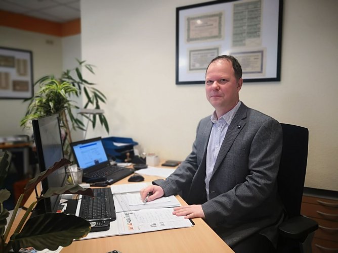 Herr Thomas Hartmann ist neues NUV Mitglied (Foto: Nordhth&uuml;ringer Unternehmerverband)