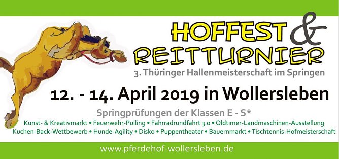 Reit- und Hoffest in Wollersleben (Foto: Silvio Dietzel)