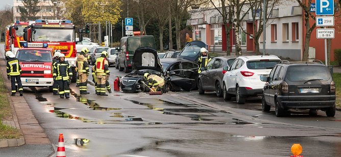 Schwerer Verkehrsunfall (Foto: S. Tetzel)