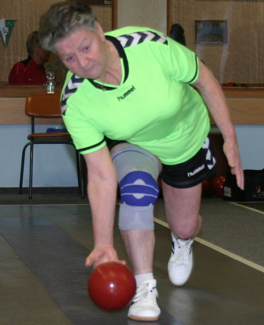 Toni Herrmann ist Vizelandesmeisterin im Kegeln (Foto: Uwe Tittel)