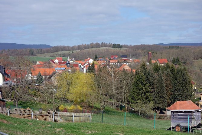 Blick auf Petersdorf (Foto: St. Iffland)