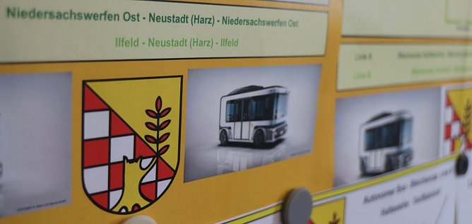 Landrat stellt Projekt zum Autonomen &Ouml;PNV vor (Foto: Angelo Glashagel)