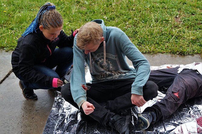 Kreiswettbewerb Jugendrotkreuz (Foto: nnz)