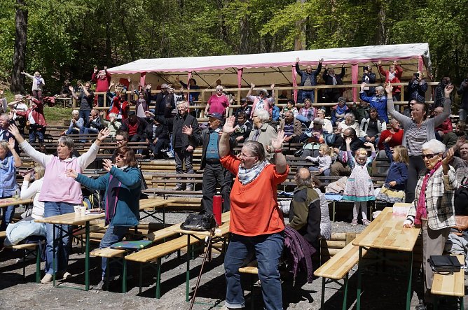Tolle Stimmung in Hesserode (Foto: C. Wilhelm)
