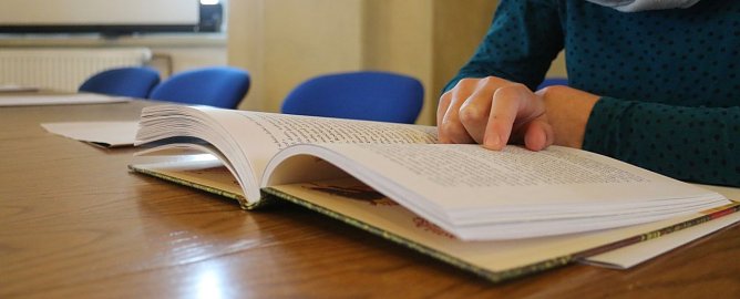 Vorlesewettbewerb im Heringer Schloss (Foto: Angelo Glashagel)