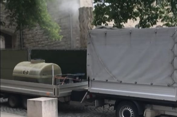 Scheinbaustelle (Foto: privat)