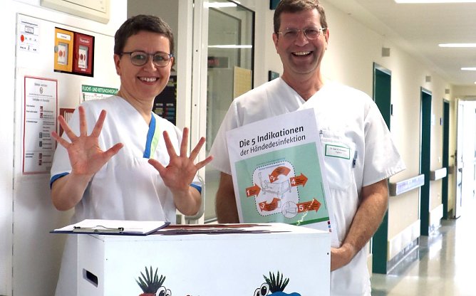 Aktion "Saubere H&auml;nde" (Foto: SHK)