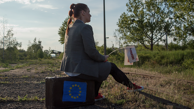 Auf dem Weg nach Br&uuml;ssel: Katja Staffehl tritt f&uuml;r die Partei Die Partei an (Foto: Nicole Mattern)