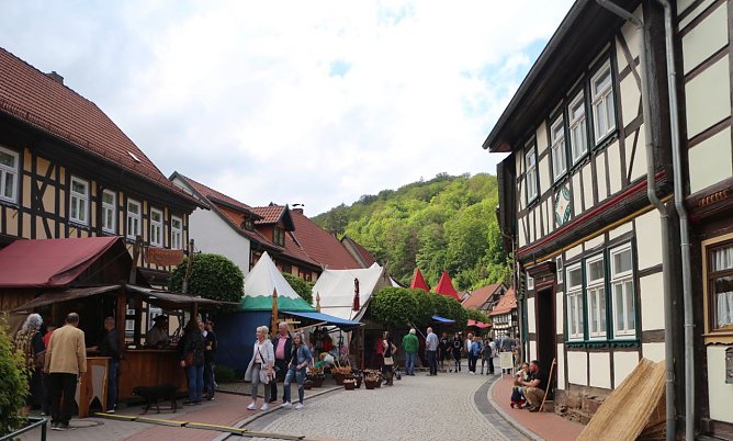Mittelalterfest in Stolberg (Foto: Angelo Glashagel)