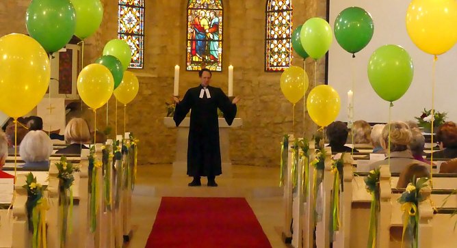 Gottestdienst in Sollstedt (Foto: R. Englert)