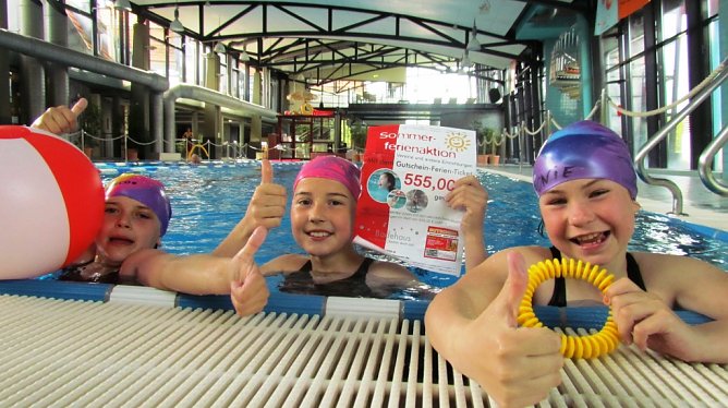 Ferienaktion im Badehaus (Foto: Badehaus Nordhausen)