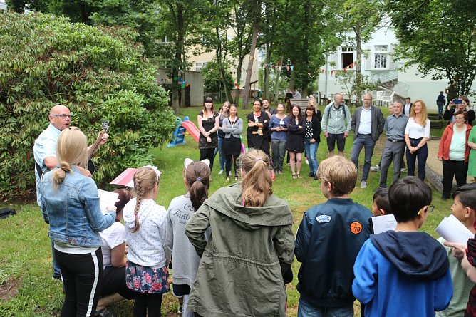 Das Projekt "Homecoming" des Kinderheims Kinderland sorgte f&uuml;r Musik (Foto: Angelo Glashagel)