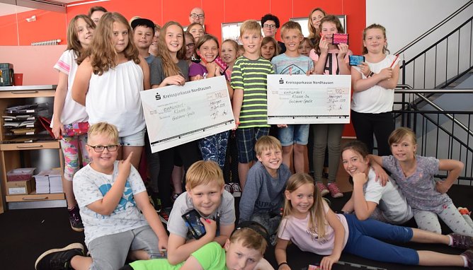 Projektarbeit wurde ausgezeichnet (Foto: KSK Nordhausen)