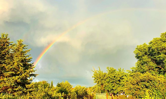 Regenbogen bei Werther (Foto: privat)
