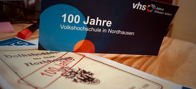 100 Jahre Kreisvolkshochschule Nordhausen (Foto: Angelo Glashagel)