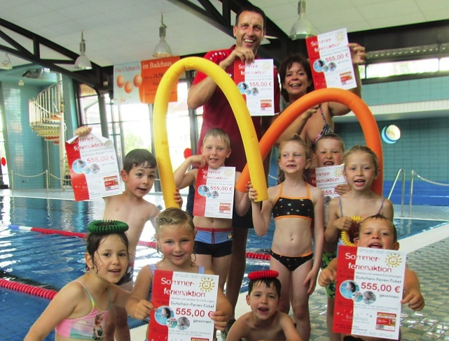 Schwimmlernkurs geschafft (Foto: Badehaus Nordhausen) Schwimmlernkurs geschafft (Foto: Badehaus Nordhausen)