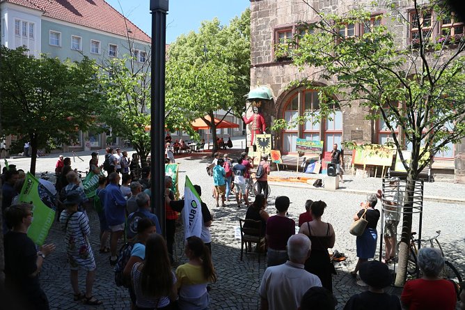 Fridays for Future Demonstration in Nordhausen (Foto: Angelo Glashagel)